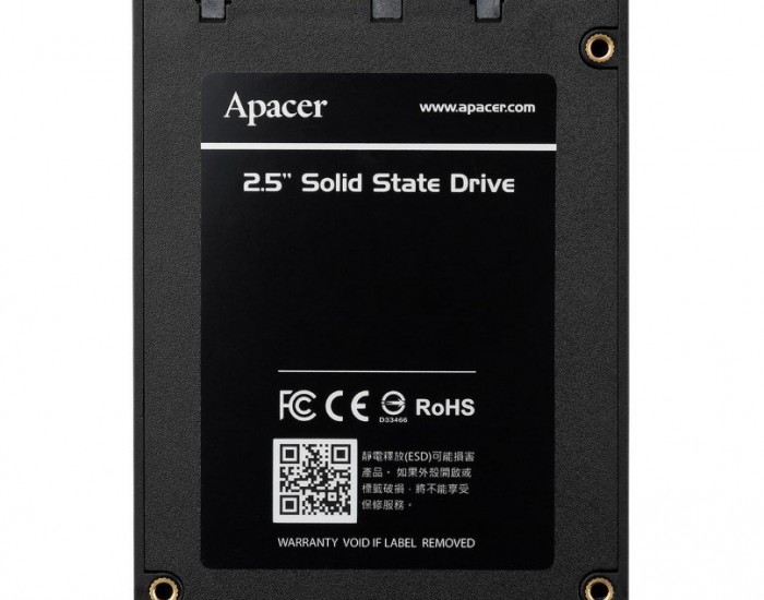 Ổ cứng SSD Apacer AS340 120GB SATA3 2.5 inch (Đọc 550Mb/s - Ghi 500Mb/s) - (AP120GAS340G-1)