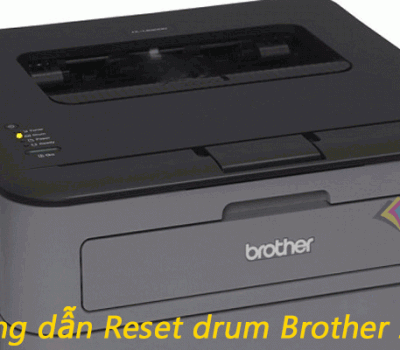 Hướng dẫn Reset drum Brother 2321d đơn giản dễ hiểu